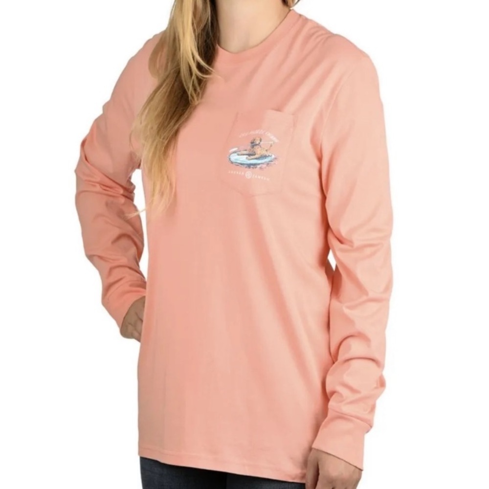 Coral Long Sleeve. Size L